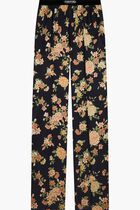 Pyjama Pants with Floral Print