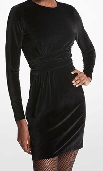 Velvet Mini Dress