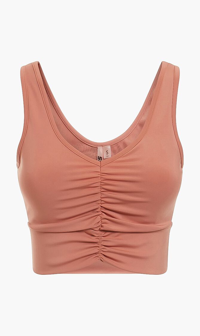 Draped Details Active Sports Bra