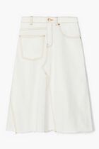 DENIM DECONSTRUCTED SKIRT