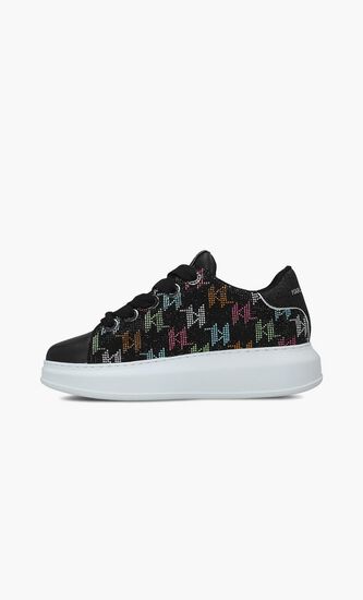 KAPRI NFT PENDANT R'STONES BLACK GLITTER WMULTI WOM BLACK GLITTER WMULTI