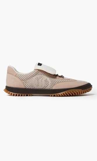 S-Wave Mesh Paneled Sneakers