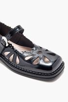 Daisy Cutout Mary Jane Brogues