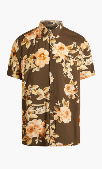 SS ECO RAYON GRSLND FLRL SHIRT