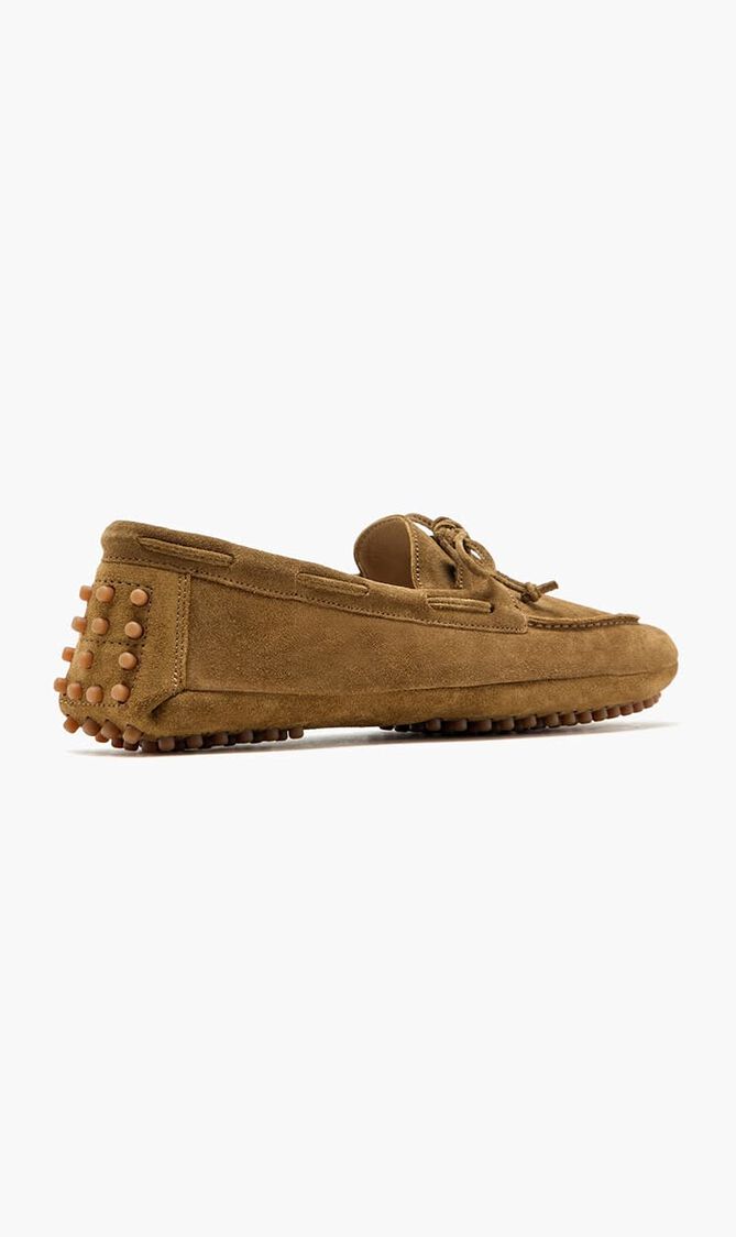DRIVER MOCCASIN CALF SUEDE