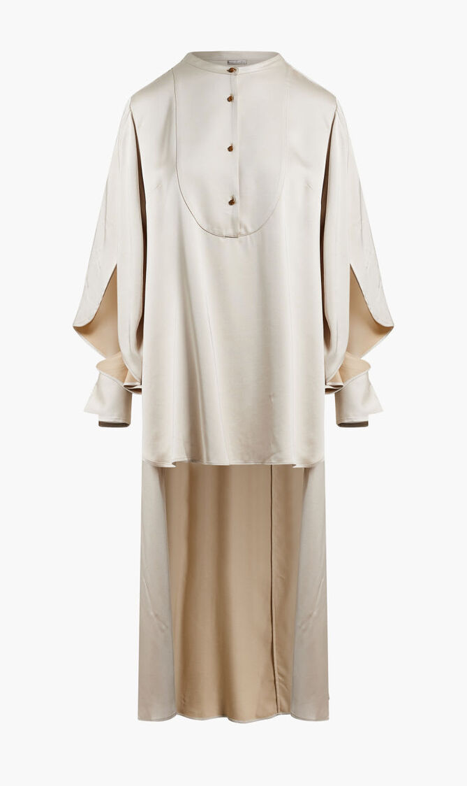 LACERATED LONG SHIRT