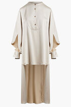 LACERATED LONG SHIRT