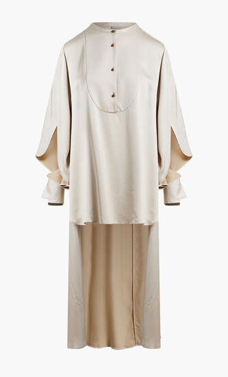 LACERATED LONG SHIRT