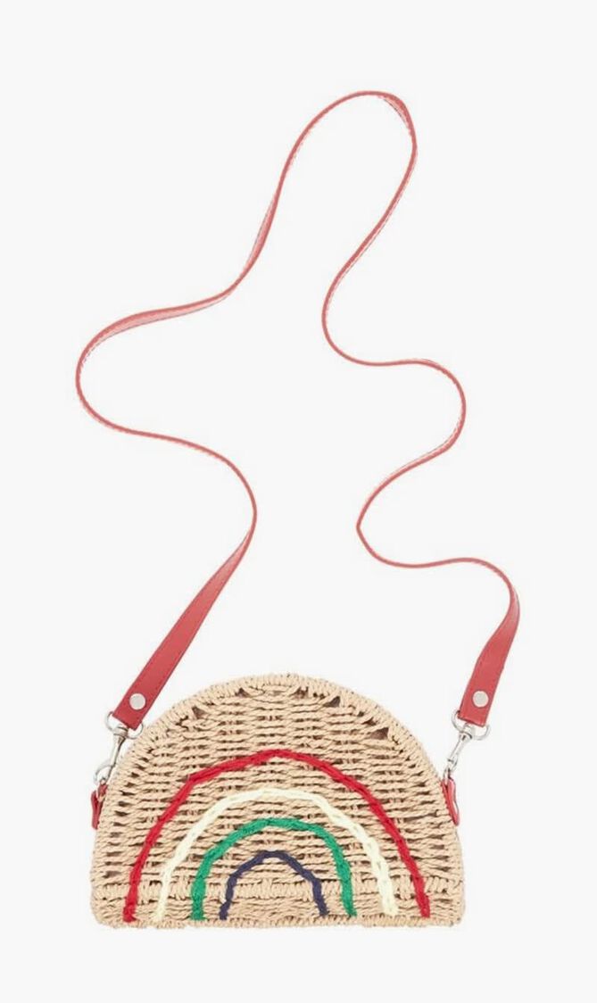 RAINBOW WICKER BAG RAINBOW BRIGHT