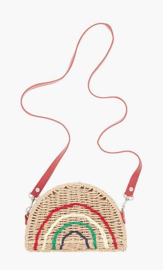 RAINBOW WICKER BAG RAINBOW BRIGHT