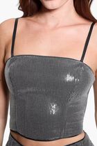 Cassia Sequins Bustier