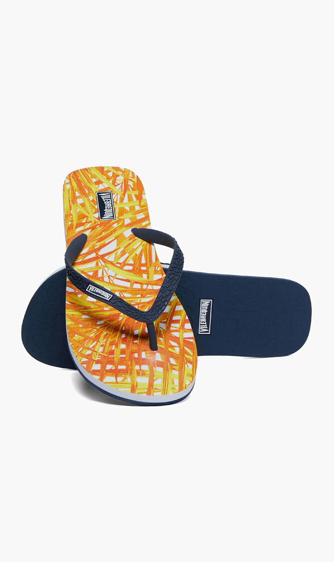 Palm Leaves Flip Flops