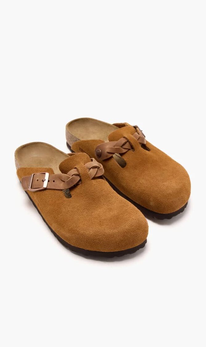 Boston Braided Narrow-width Clogs