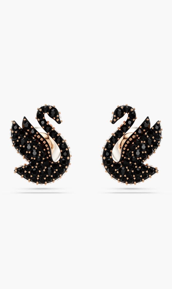Swan Stud Earrings