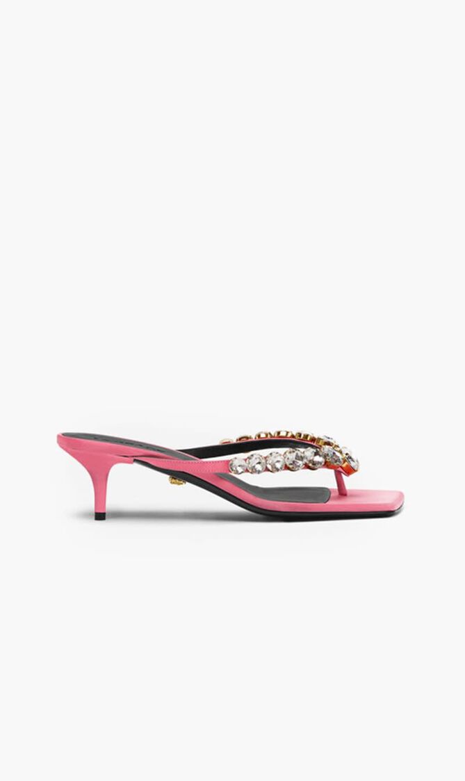 Crystal Thong Sandals
