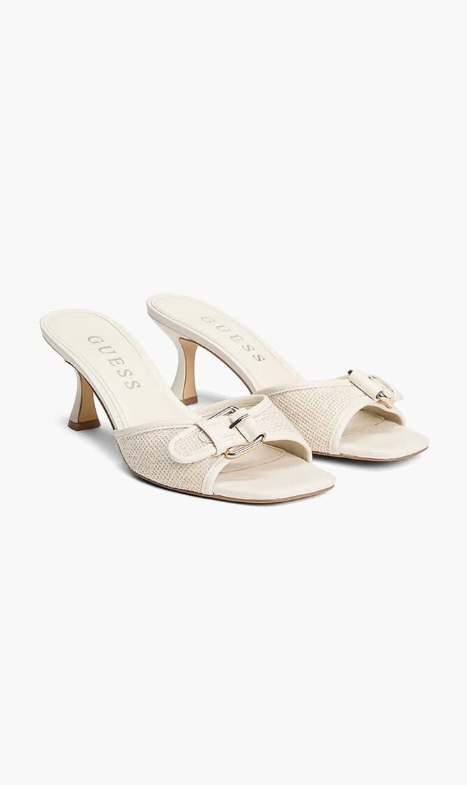 Dista Buckle Kitten Heels