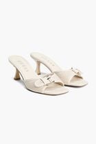 Dista Buckle Kitten Heels
