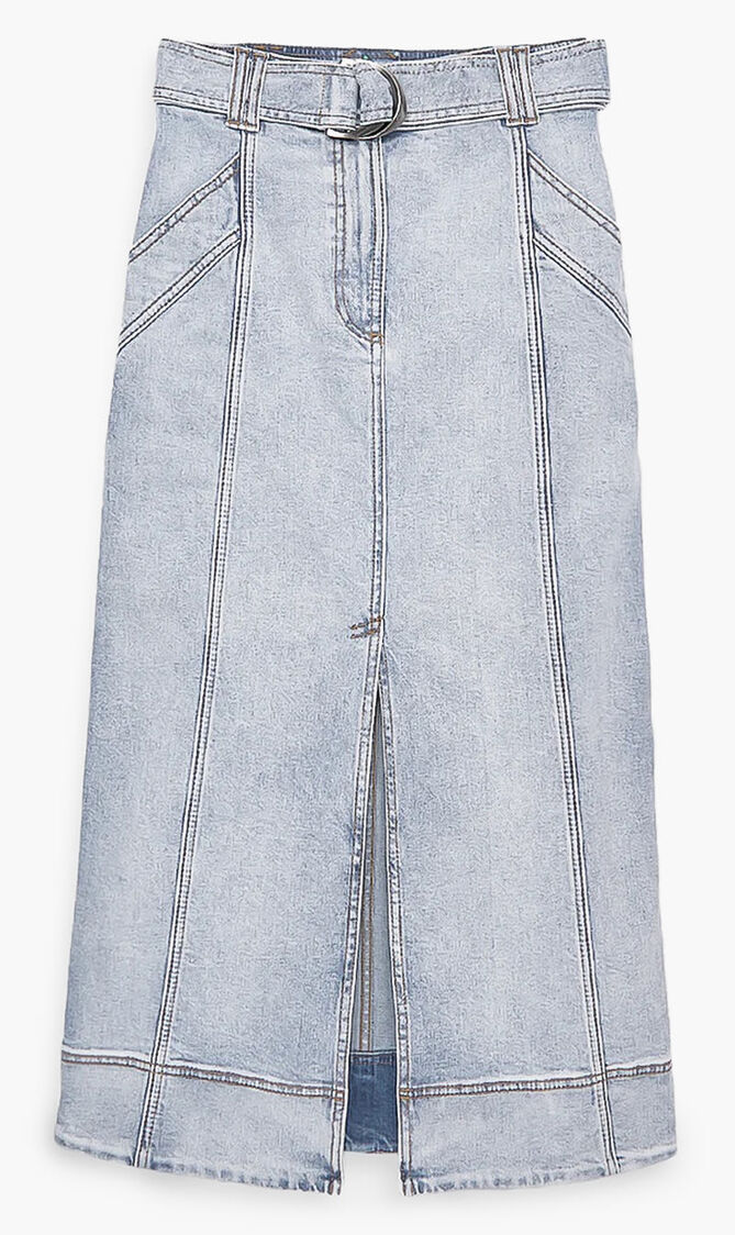 EMBRACE DENIM MIDI SKIRT