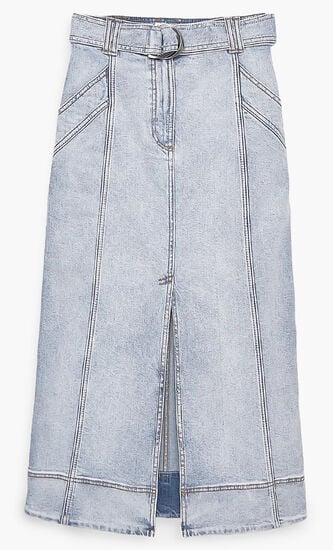 EMBRACE DENIM MIDI SKIRT