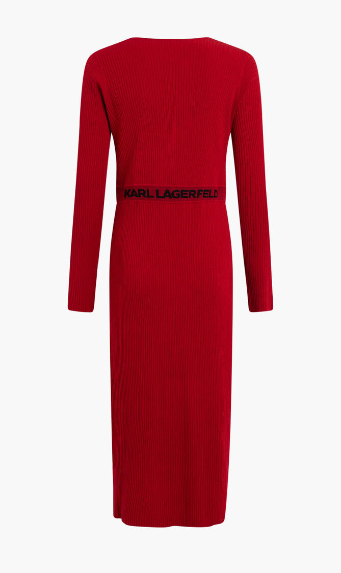 LSLV LOGO KNIT DRESS