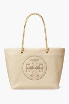 Ella Crinkle Patent Chain Tote