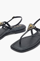 RAINEY FLAT SANDALS FANCY PATENT PU