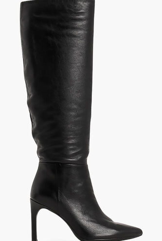 Faviola Leather Knee Boots