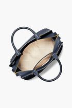 Enzo Medium Leather Satchel