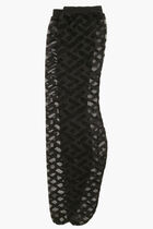 Monogram hosiery socks