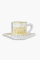 Set of Espresso Cups and Saucers