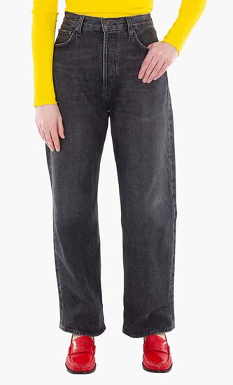 WOVEN DENIM PANTS