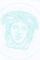 T SHIRT COMPACT COTTON JERSEY FABRIC MEDUSA ROCK PRINT