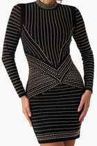 Rhinestone Mini Dress