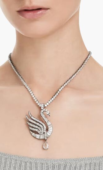 Swan Pendant and Brooch