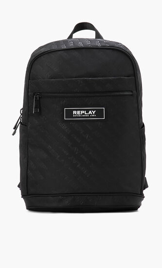 Signature Print Backpack