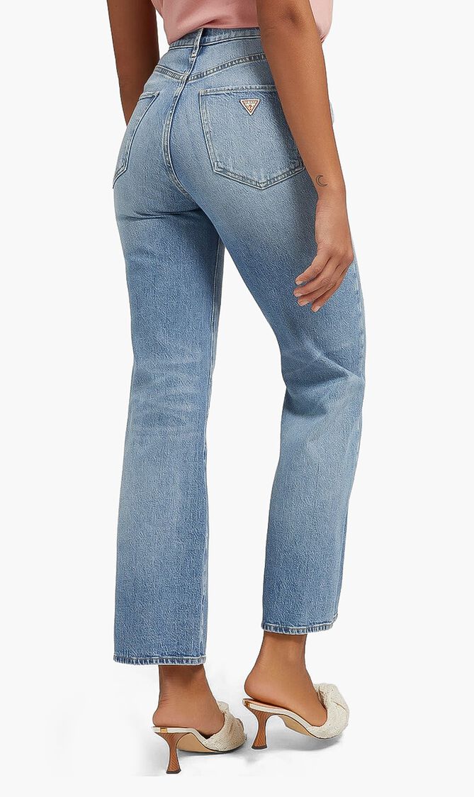 Ankle Wide Denim