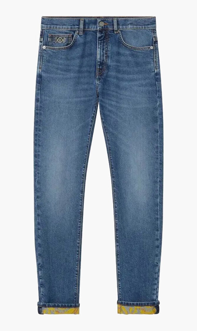 Barocco Slim Fit Jeans