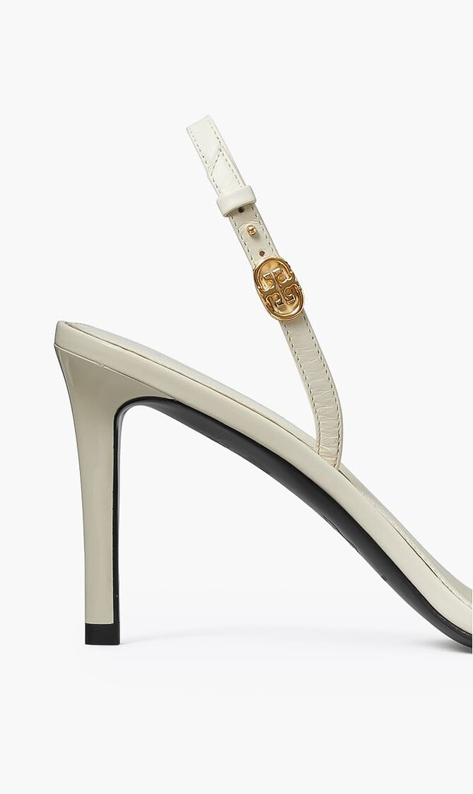 DOUBLE T BUCKLE HEEL SANDAL 85MM