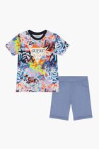 Graffiti Shorts Set