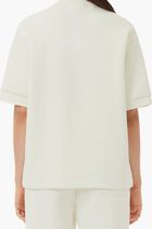 LONG SLEEVED RIBBED COLLAR SHIRT