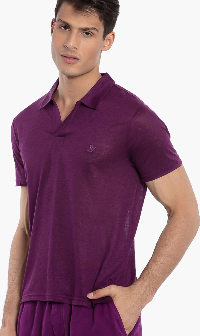 Pyramid Linen Polo Shirt
