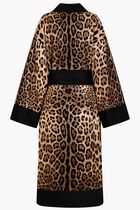 DGA LEOPARD BATHROBE