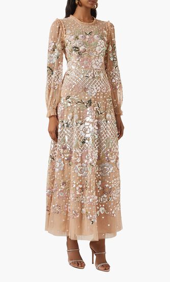 Rosalie Embellished Ankle Gown