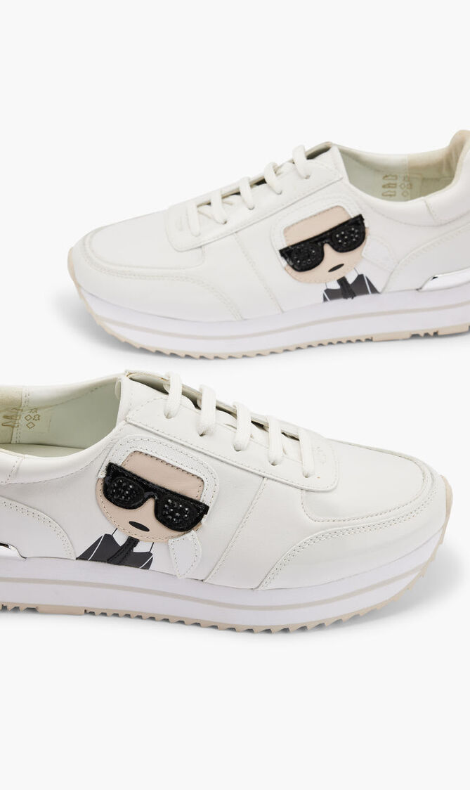 VELOCITA II KARL IKONIC METEOR/WHITE LTHR & SUEDE