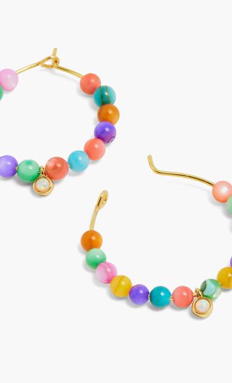 Carnival Hoop Earrings