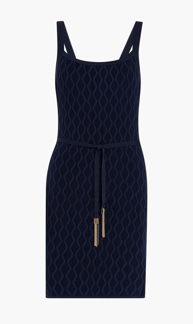 Sleeveless Wavy Rib Genna Mirage Dress