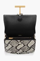 Printed Python Tara Mini Crossbody Bag