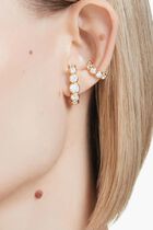 Imber Hoop Earrings and Ear Cuff