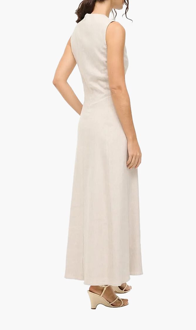 Martine Linen Maxi Dress