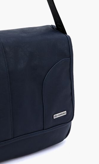 Leather Flap Crossbody Bag